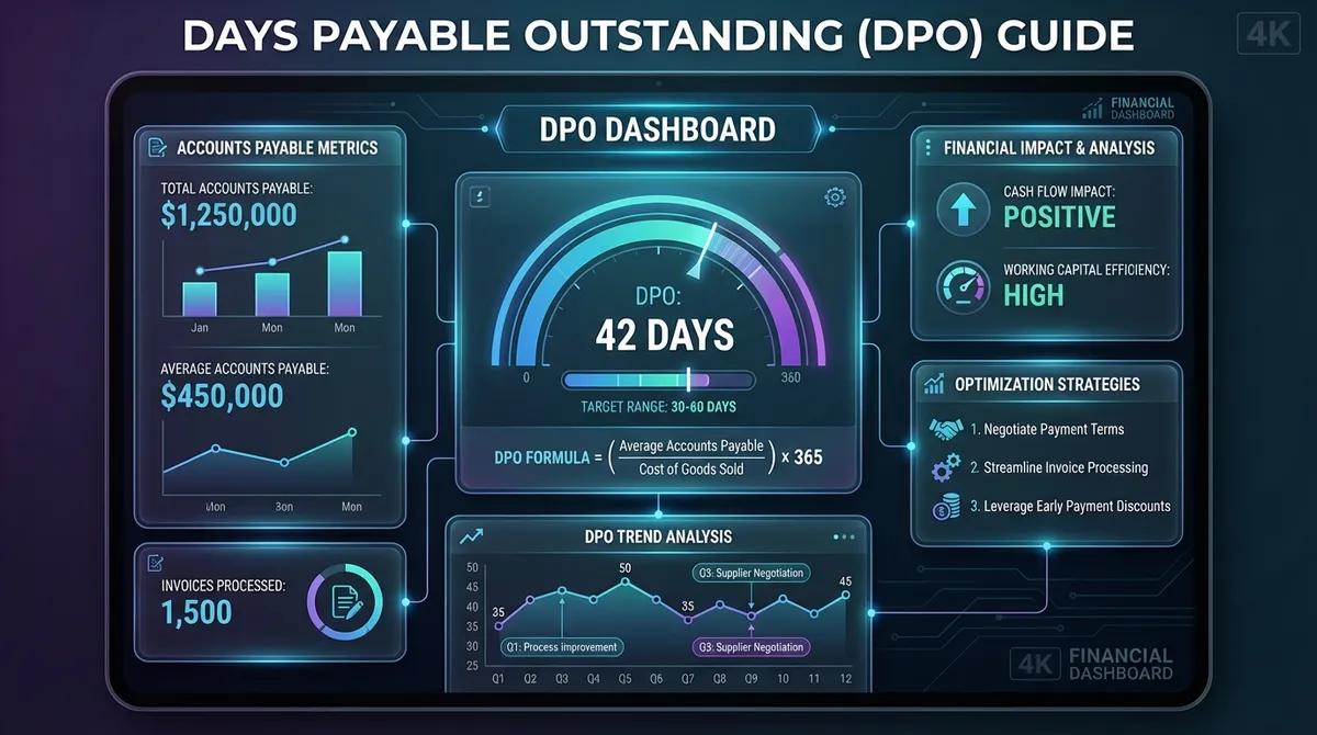 Days Payable Outstanding DPO Calculation Guide for Business Cash Flow Management