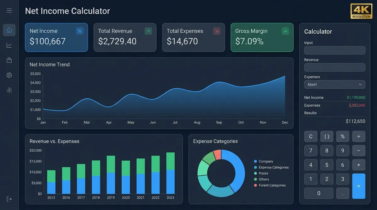 Visual breakdown of gross pay vs net pay including federal, state, and FICA tax wedges.