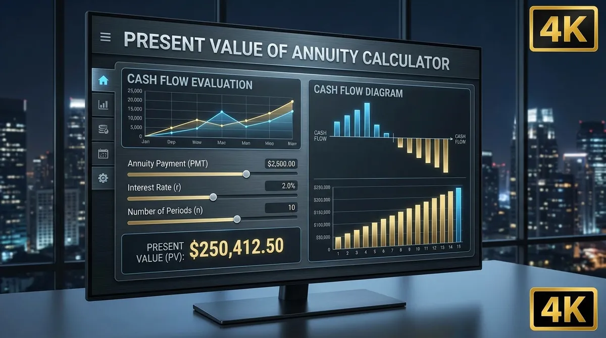 Present Value of Annuity Calculator (2025)