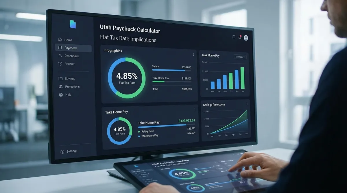 Calculate your net pay in Utah with accuracy.