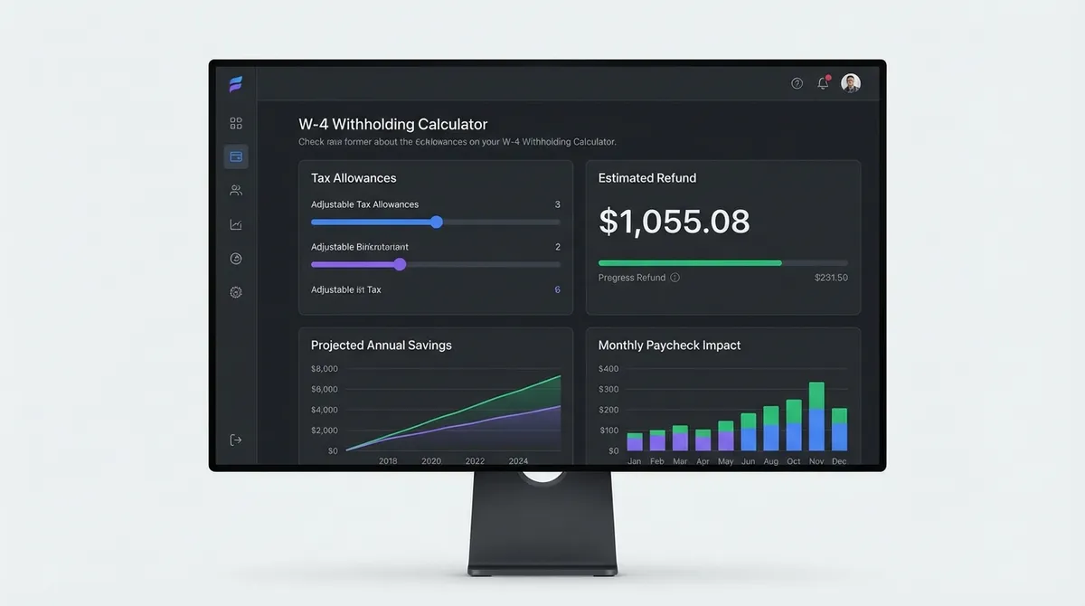 W-4 Withholding Calculator: Optimize Your Paycheck (2025)